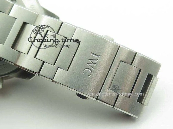 MIROTIME 0323 Versatile Aquatimer Chrono IW376803 V6F 1:1 Best Edition White Dial On SS Bracelet A 7359